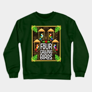 Four Calling Birds Crewneck Sweatshirt
